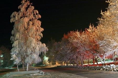 Церковь в Прокопьевске зимой